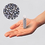 Toho Beads 15/0 Inside-Color Rainbow Crystal/Gray Lined