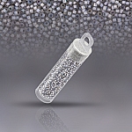 Toho Beads 15/0 Inside-Color Rainbow Crystal/Gray Lined