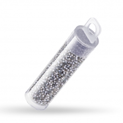 Toho Beads 15/0 Inside-Color Rainbow Crystal/Gray Lined