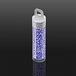 Toho 11 Beads Inside-Colour Crystal/Lupine Lined 8.2g