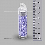 Toho 11 Beads Inside-Colour Crystal/Lupine Lined 8.2g