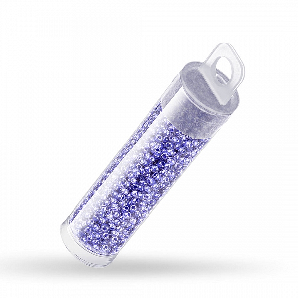Toho 11 Beads Inside-Colour Crystal/Lupine Lined 8.2g