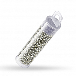 Toho 11/0 Beads Silver Lined Frosted Black Diamond 8.2g 
