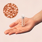 Toho Round 11 Seed Beads Silver Lined Milky Peach 8.2g
