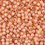 Toho Round 11 Seed Beads Silver Lined Milky Peach 8.2g