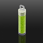 Toho Round Seed Beads 11/0 Transparent Lime Green 8.2g