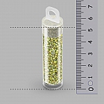 Toho Seed Beads 11/0 Gold Lined Rainbow Peridot - 8.2g