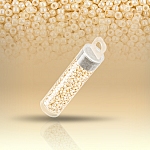 Toho Size 11 Seed Beads Opaque Luster Light Beige 8.2g