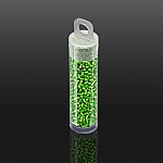 Toho 11/0 Seed Beads Silver Lined Frosted Peridot 8.2g