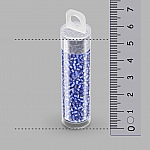 Toho 11/0 Silver Lined Frosted Sapphire Seed Beads 8.2g