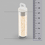 Toho Seed Beads Round Size 11/0 Ceylon Light Ivory 8.2g