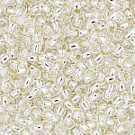 Toho Japanese Seed Beads 11/0 Silver Lined Crystal 8.2g