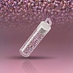 Toho Seed Beads 11 Inside Colour Crystal/Rose Gold Lined