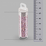 Toho Seed Beads 11 Inside Colour Crystal/Rose Gold Lined