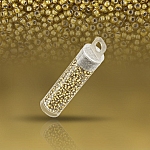 Toho 11 Beads Inside Colour Topaz/Light Grey Lined 8.2g