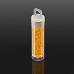 Toho Seed Beads Size 11/0 Transparent Med Topaz - 8.2g