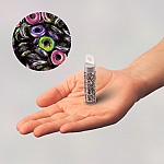 Czech O Bead® (3.8x1mm) Magic Purple Glass Beads - 8.1g