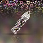 Czech O Bead® (3.8x1mm) Magic Purple Glass Beads - 8.1g