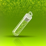 Toho Japanese Seed Beads 8/0 Transparent Lime Green 10g