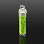 Toho Japanese Seed Beads 8/0 Transparent Lime Green 10g