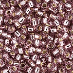 Toho Seed Beads Size 8 Silver Lined Light Amethyst 10g