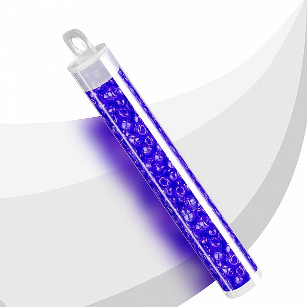 Toho Size 6/0 Seed Beads 4mm Transparent Sapphire 11.5g