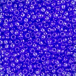 Toho Size 6/0 Seed Beads 4mm Transparent Sapphire 11.5g