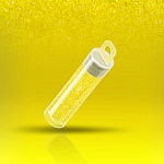 Toho 3mm Round Seed Beads Size 8 Transparent Lemon 10g