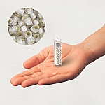 Toho Seed Beads Size 8 Silver Lined Frosted Crystal 10g