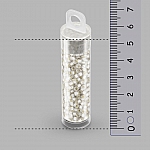 Toho Seed Beads Size 8 Silver Lined Frosted Crystal 10g