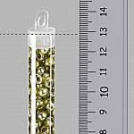 Toho Round 3/0 Seed Beads Gold Lustered Green Tea 19.5g