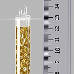 Toho Seed Beads Size 3/0 Silver Lined Light Topaz 19.5g