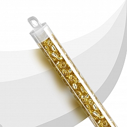 Toho Seed Beads Size 3/0 Silver Lined Light Topaz 19.5g