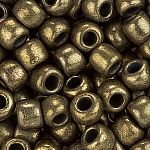 Toho 3/0 Japanese Seed Beads Bronze Antique Gold 19.5g