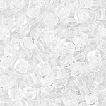 Czech Minos® par Puca® 2.5x3mm Barrel Beads Crystal 9g