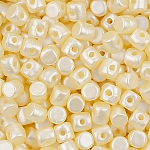 Minos® par Puca® Czech Glass Beads 3mm Pastel Cream 9g