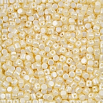 Minos® par Puca® Czech Glass Beads 3mm Pastel Cream 9g