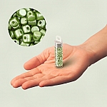Minos® par Puca® 3mm Czech Glass Beads Pastel Olivine 9g