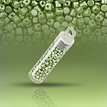 Minos® par Puca® 3mm Czech Glass Beads Pastel Olivine 9g