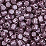Minos® par Puca® Metallic Mat Dark Plum Czech Beads 9g