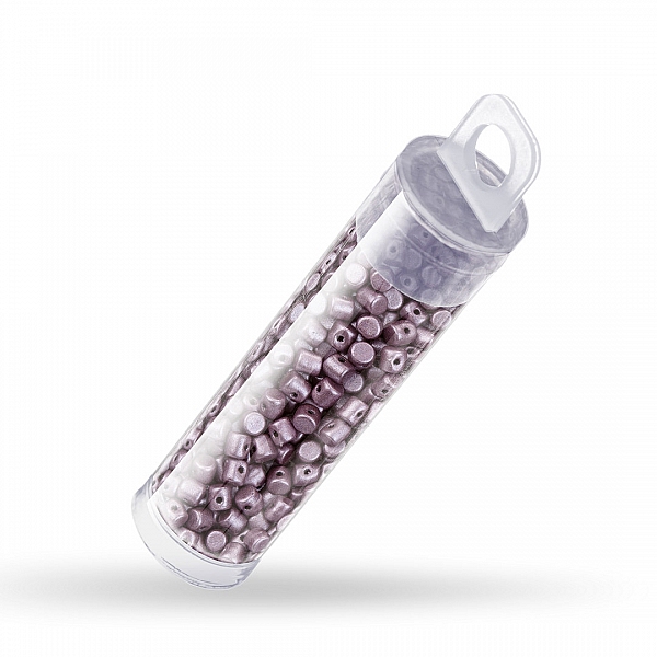 Minos® par Puca® Metallic Mat Dark Plum Czech Beads 9g