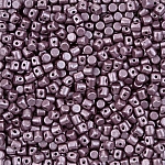 Minos® par Puca® Metallic Mat Dark Plum Czech Beads 9g