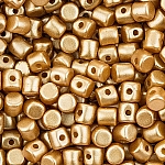 Minos® par Puca® Czech Glass Beads 3mm Pastel Amber 9g