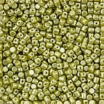 Minos® par Puca® 3mm Czech Glass Beads Pastel Lime - 9g