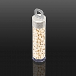 Minos® par Puca® 3mm Beads Opaque Beige Ceramic Look 9g