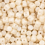 Minos® par Puca® 3mm Beads Opaque Beige Ceramic Look 9g