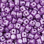 Czech Glass Minos® par Puca® 3mm Beads Pastel Lilac 9g