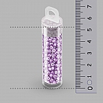Czech Glass Minos® par Puca® 3mm Beads Pastel Lilac 9g