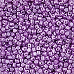 Czech Glass Minos® par Puca® 3mm Beads Pastel Lilac 9g