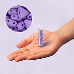 Kheops® par Puca® Czech Beads Opaque Violet Silk Mat 9g